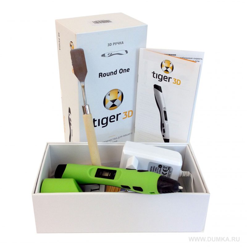 Фото 3D ручки Tiger 3D Round One 5